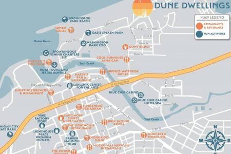 Close To Beach, W&D, Pet Friendly, Dunes, Casino Michigan City Exterior photo